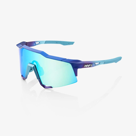 100% Speedcraft napszemüveg, Matte Metallic, Blue Topaz, Multi