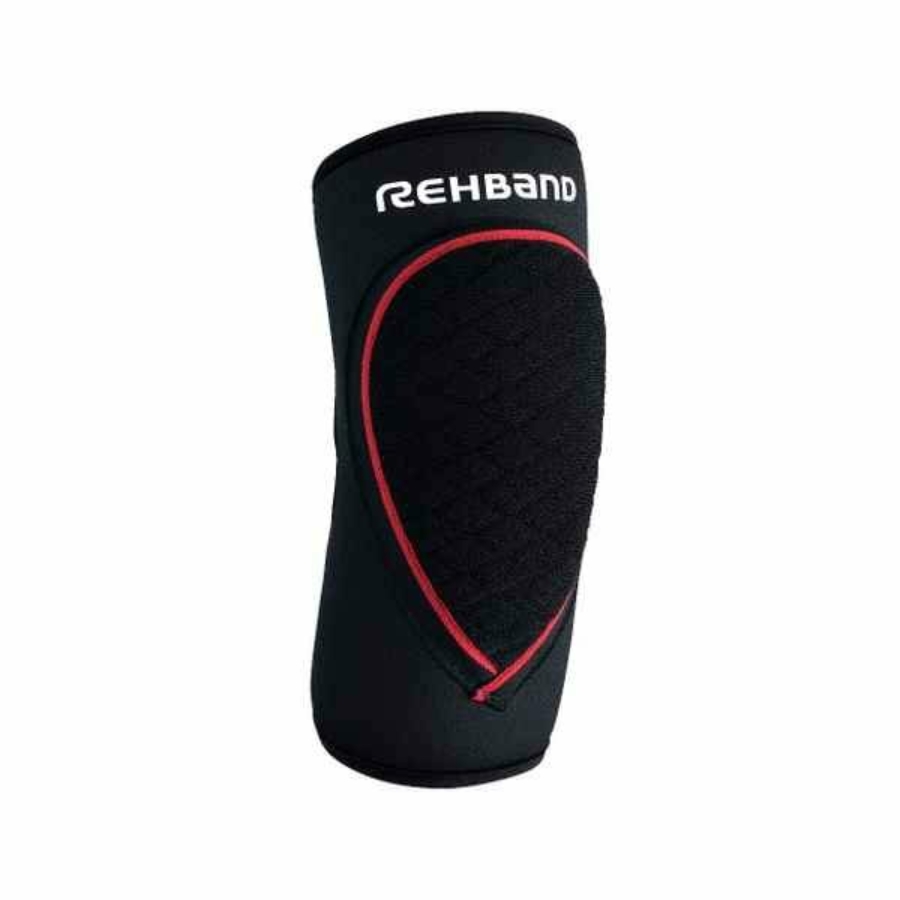 Kép 1/4 - Rehband RX Felnőtt könyökvédő - fekete-piros