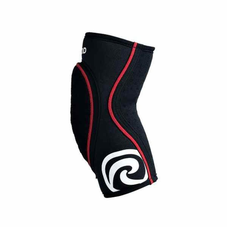 Kép 2/4 - Rehband RX Felnőtt könyökvédő - fekete-piros 1