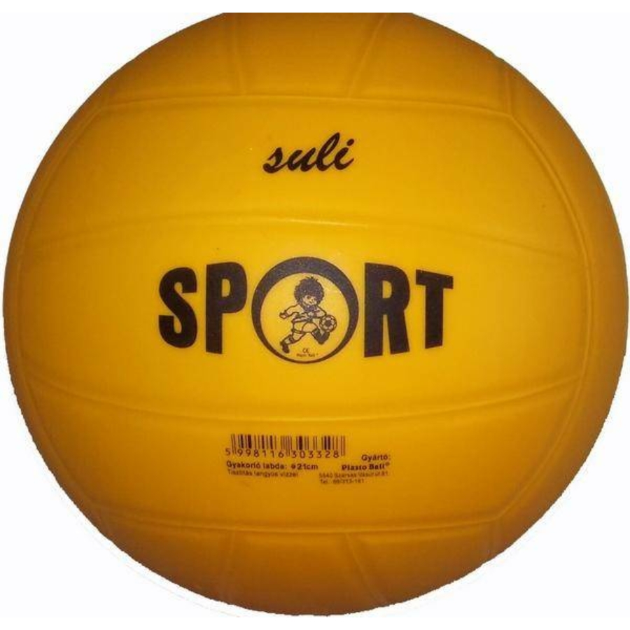 Kép 1/1 - Plasto Suli Sport gumi foci gyakorló labda